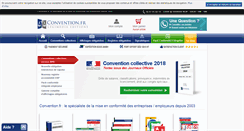 Desktop Screenshot of convention.fr